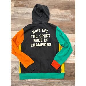 Nike Evolution of the Swoosh Color Block Hoodie Sz M